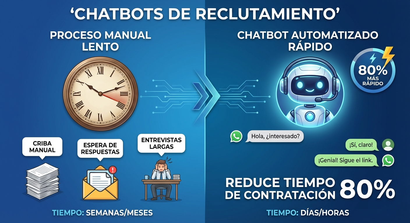 Infografía: Chatbots de Reclutamiento